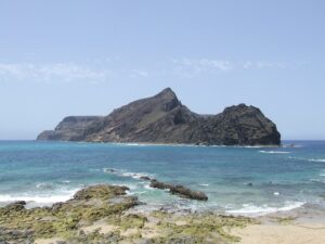 PR1 Porto Santo: Wanderung zum Miradouro de Terra Chã Ilhéu de Baixo Porto Santo
