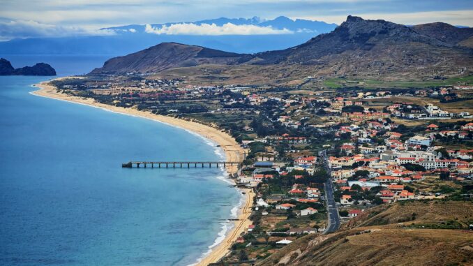 Porto Santo von oben