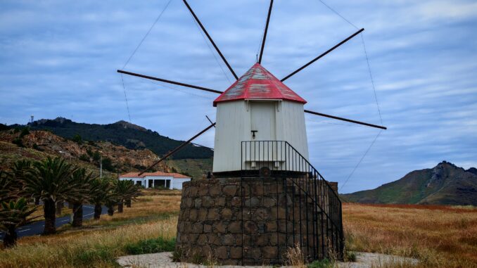 Windmühlen Porto Santo